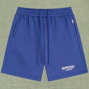 RHUDE MEN'S BLUE SHORTS